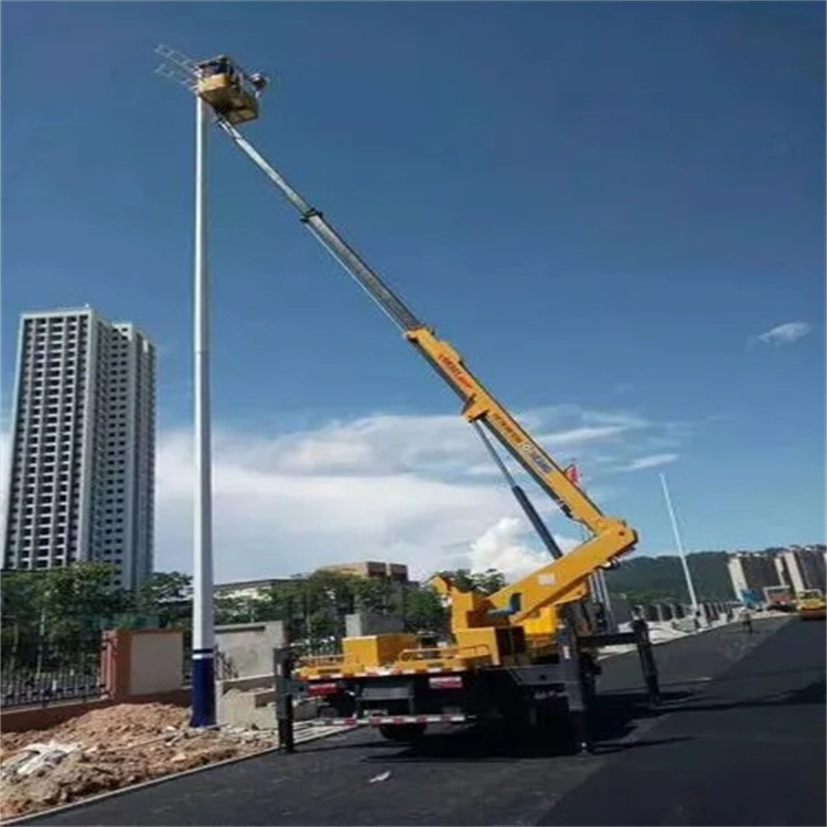 梅县维修路灯的曲臂升降车出租