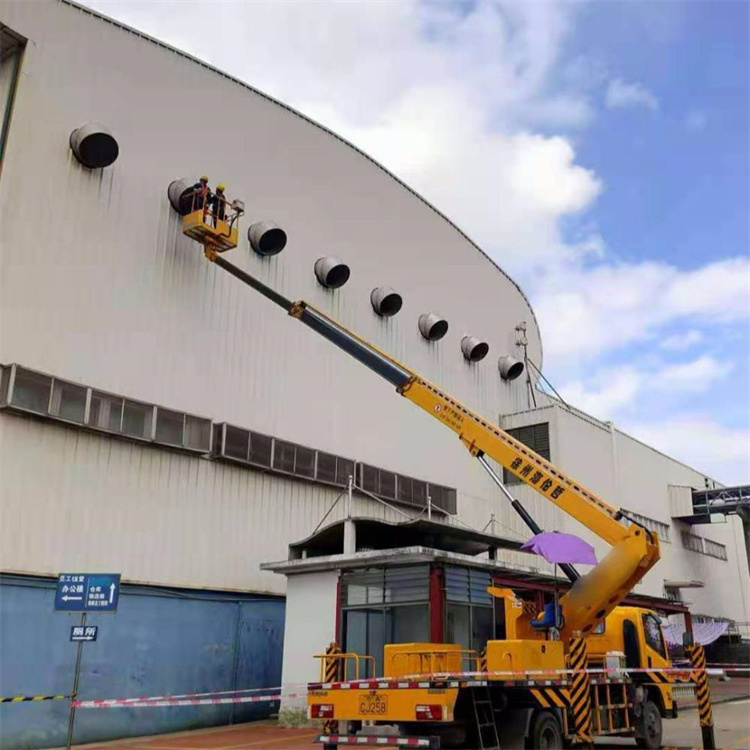 梅县高空作业车出租服务：专业广告牌安装解决方案